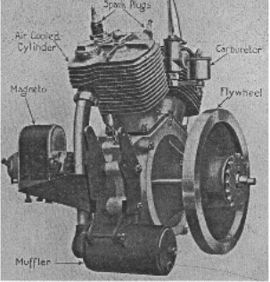 Foto del motor 2V de Precisión