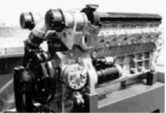 Jaguar V-12 engine
