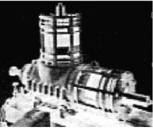 R.A.D L-type cylinder engine