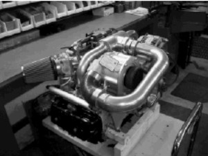 Adapted Subaru engine, fig. 2