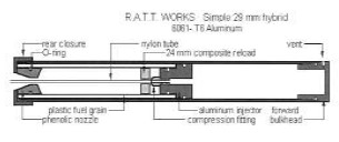 RATT rocket engine cross-section