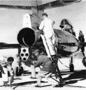 Prepairing the XF-91