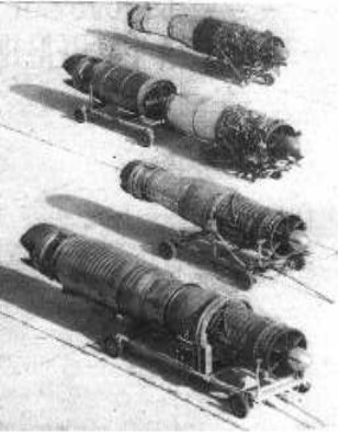 Group of Atar engines
