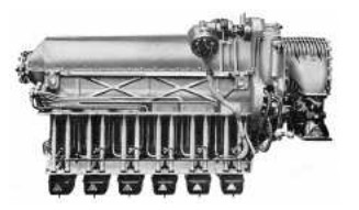 Supercharged 6-cylinder engine