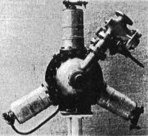 Motor de vapor de 3 cilindros en Chalais