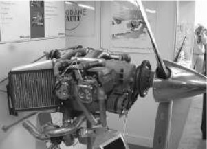 Morane-Renault engine at Sabadell Airport