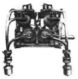 REP 10-cylinder fan-shape engine