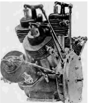 Another view of the 7-cylinder REP engine