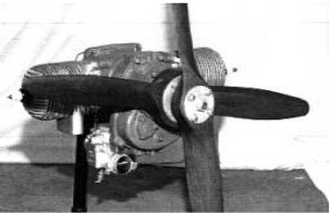 Righter engine with two propellers