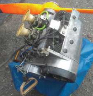 Motor 640 Buran con ventilador y hélice