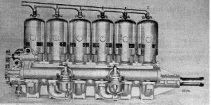 75 HP Roberts engine, right-side view