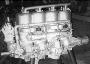 Roberts I-4 engine at the Smithsonian