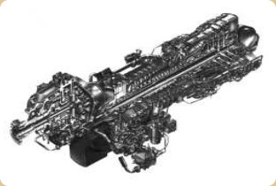 Rolls-Royce AE-2100, cutaway