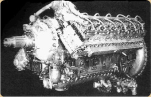 View of the complete Crecy engine