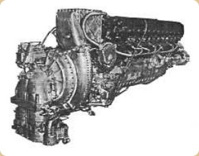Rolls-Royce Merlin 61, rear view