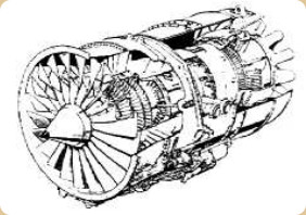 Rolls-Royce Tay, cutaway
