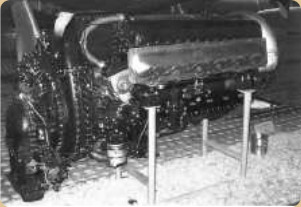 Packard-Merlin V-1650-7, vista lateral