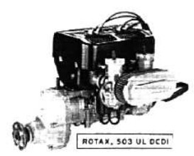 Rotax 503, inverted gearbox