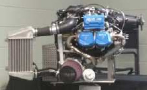 Motor Rotax 915is con turbo, intercooler, inyección y reductora
