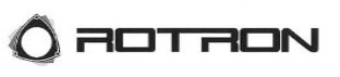 Logo Rotron con el piston tipo Wankel