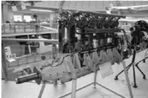Austro-Daimler 150 CV engine