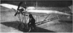 Demoiselle with a Saito engine