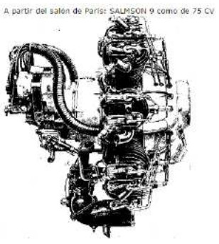 Salmson 9-cylinder, 75 CV