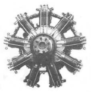 Salmson water-cooled 9-cylinder