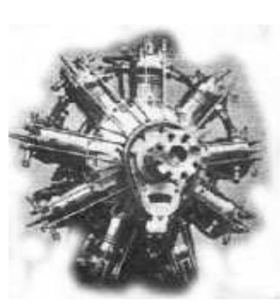 Another view of the Salmson 9-cylinder radial