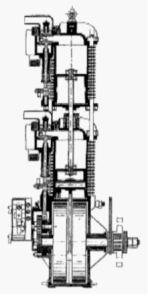 The modificated DeDion-Bouton engine