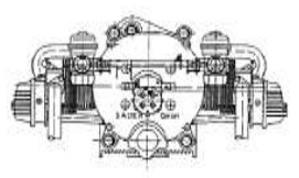 Sauer SS 2100 dibujo frontal