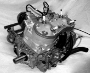 Sauer water-cooled twin-cylinder
