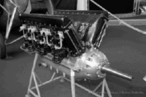 Hispano-Suiza engine 12Mb in Dübendorf