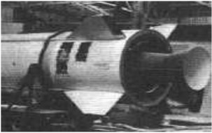 Diamant rocket with Emeraude, year 1967