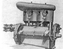 Sergant engine, left side view