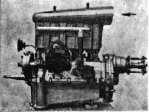 Foto del lado derecho del motor Sergant