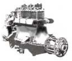 Sidarblen three-cylinder engine