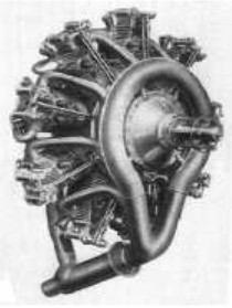 The Sh-12 with 9 cylinders giving 108/125 CV