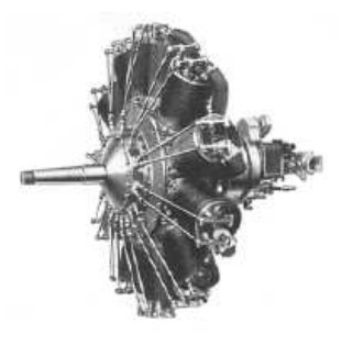 Motor Sh-3 de 11 cilindros