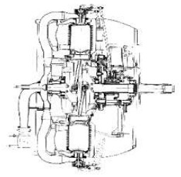 300 HP engine drawing