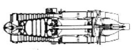 Atar 101B-1, sección