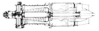 Snecma Vesta cross-section