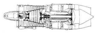 Snecma Vesta, cross-section