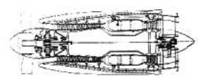 Socema TGA-1, seccionado