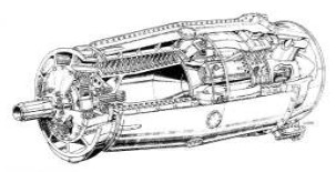 DTGA 1-bis, cutaway drawing