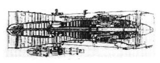 Soloviev D-21A1, cross-section