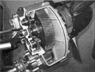 Turbine-Pac reduction gear