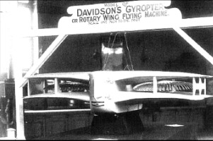 Model of the Davidson at an exhibition