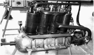 The Star Engineering four-cylinder in-line engine