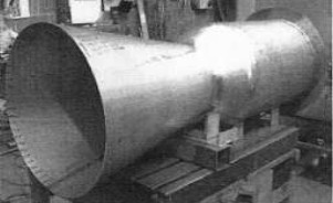 One of the first Churchill engines under construction